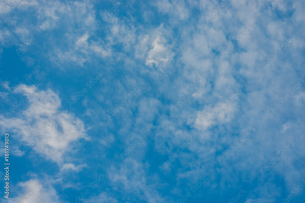 the bright blue sky at dawn the bright blue sky at dawn
