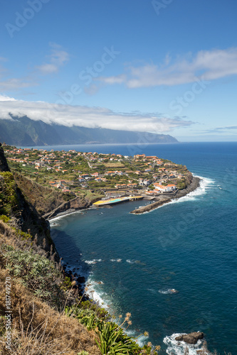 Viewpoint over the north coast of Madeira  Portugal