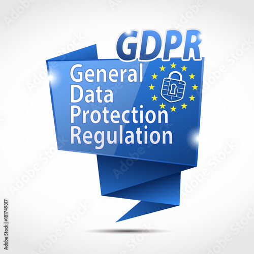 bulle origami GDPR