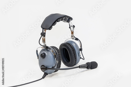 pilot headphones, Aviation headphones for pilots.