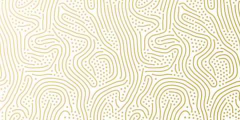 Fototapete Goldene abstrakte geometrische Muster Goldene Konfetti Punkte Weihnachtsmuster  © Ron Dale