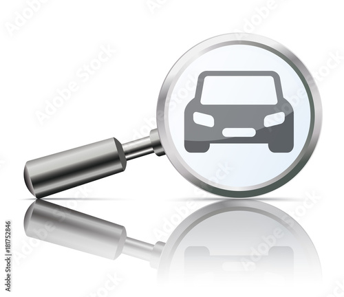 Loupe Mirror Car