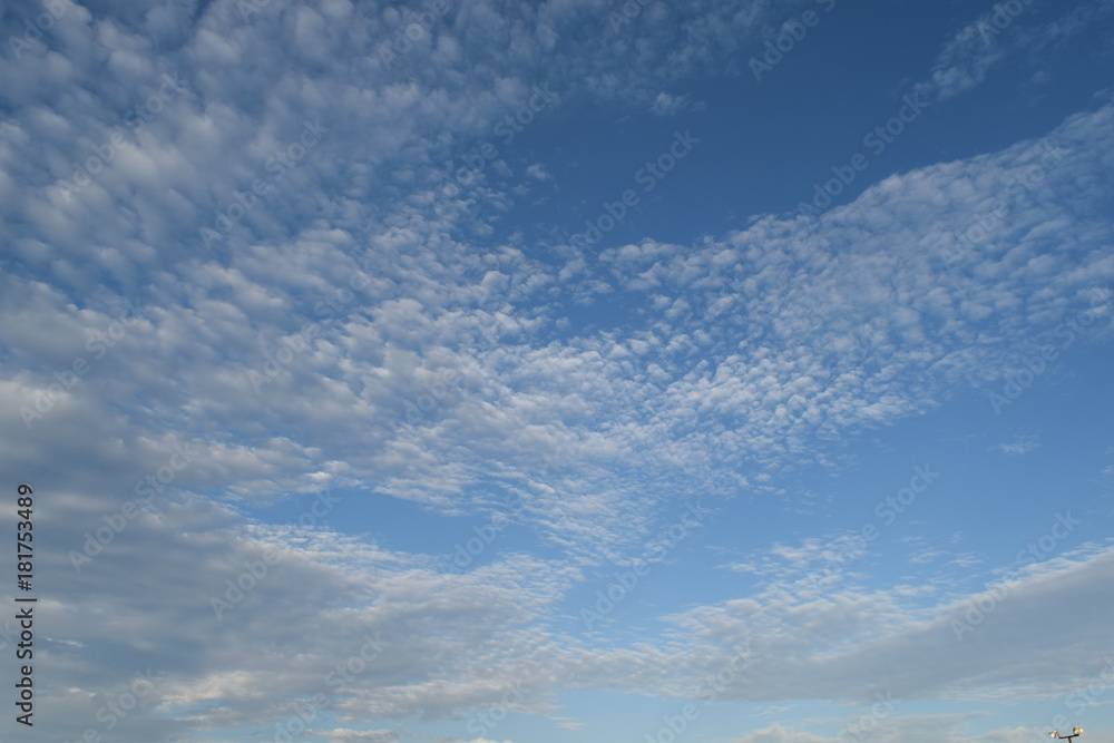 Obraz premium Cloud expression, autumn cloud