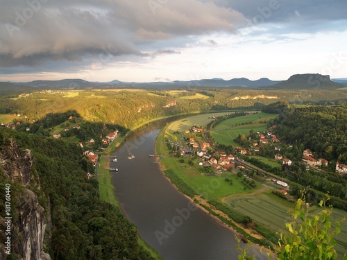 Elbe bei Rathen