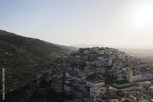 Sonnenuntergang in Moulay Idriss