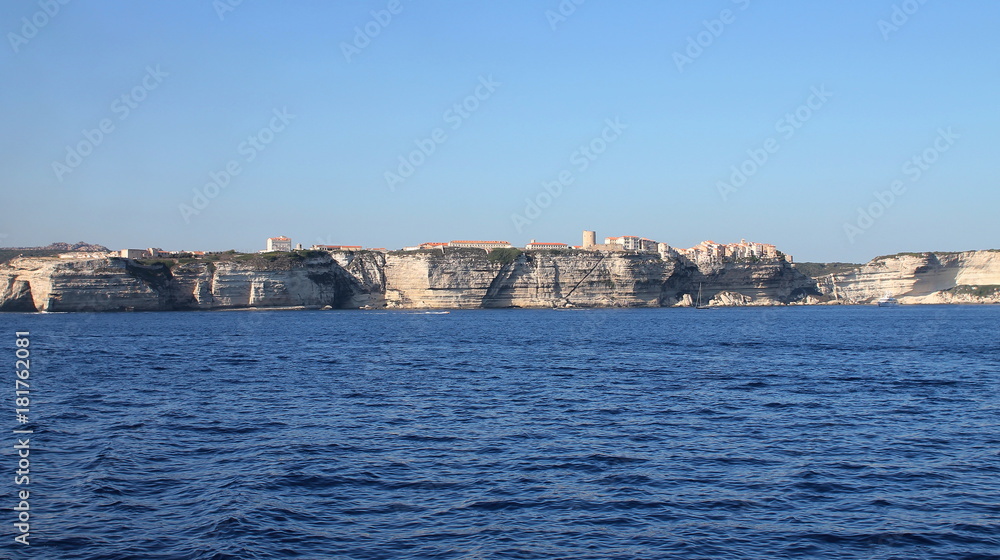 View from the sea,Bonifacio,Corsica