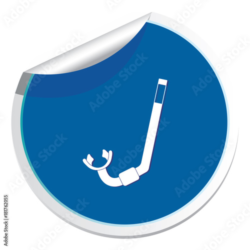 Diving Snorkel Icon