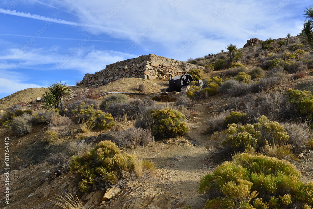 The Lost horse gold mine at the Joshua tree national park
