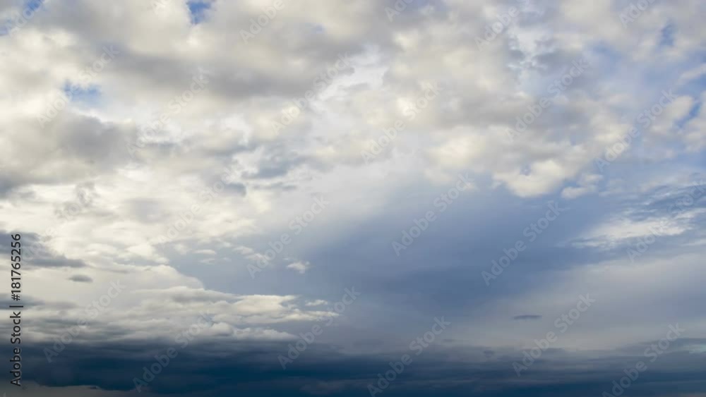 Rain clouds, a dramatic sky, time-lapse 4K.
Rain clouds, a dramatic sky, time-lapse 4K.