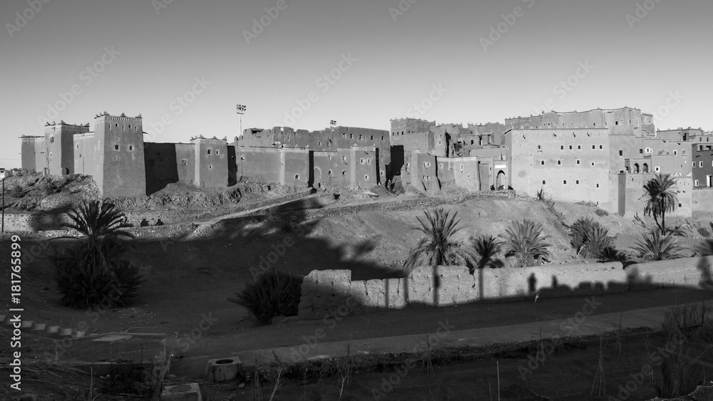Ouarzazate noir et blanc