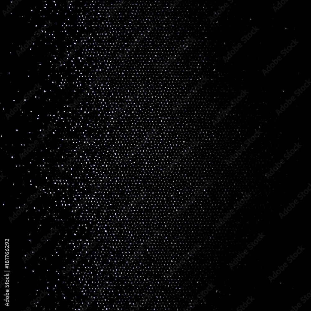 Fototapeta premium Vector halftone gradient pattern made of dots with randomized circles. Vector.