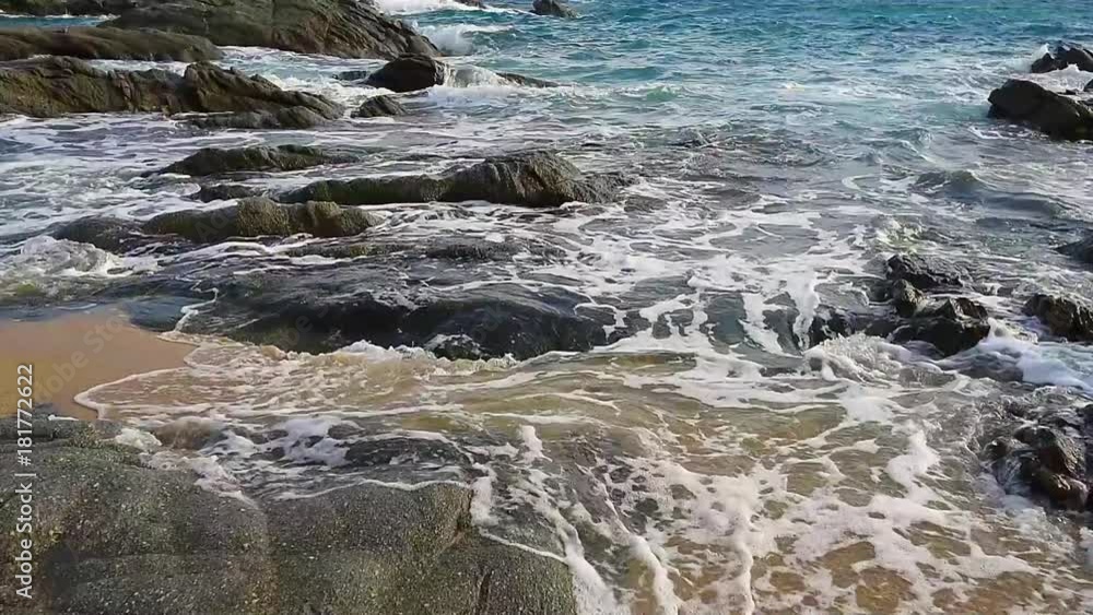 Tropical beach, sandy beach