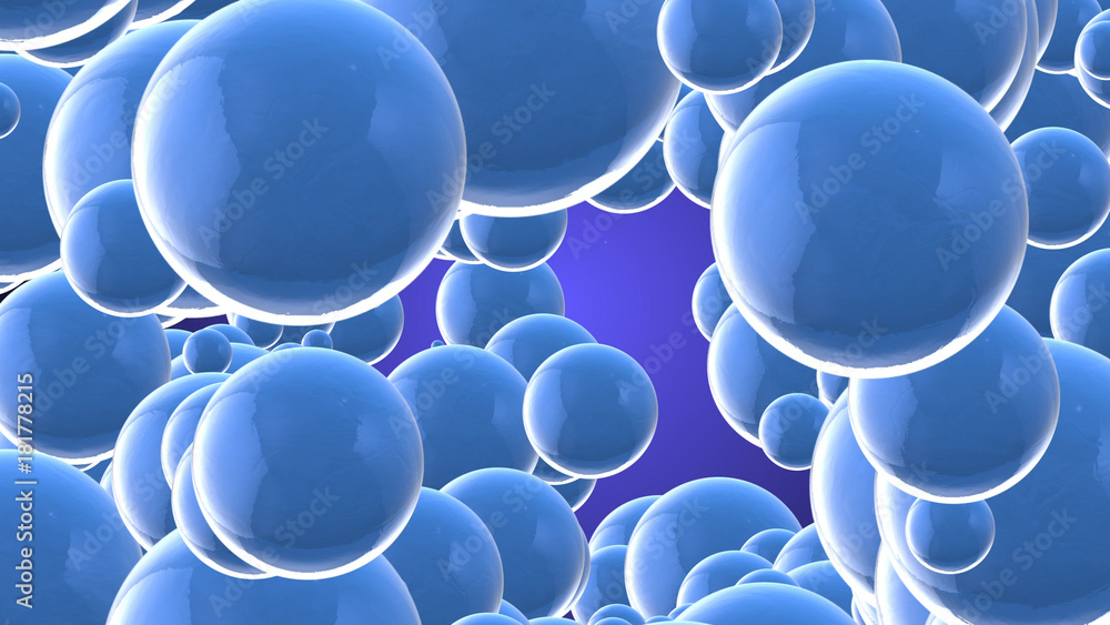 Trance Stars and Balls Illustration Trance Stars and Balls Illustration