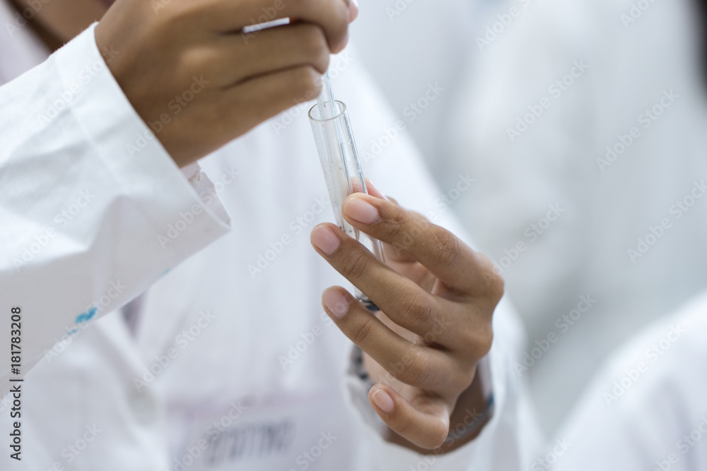Analyze samples Cadmium ions in Laboratory. Analyze samples Cadmium ions in Laboratory.