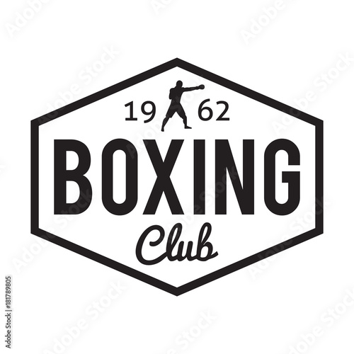 Boxing club badge
