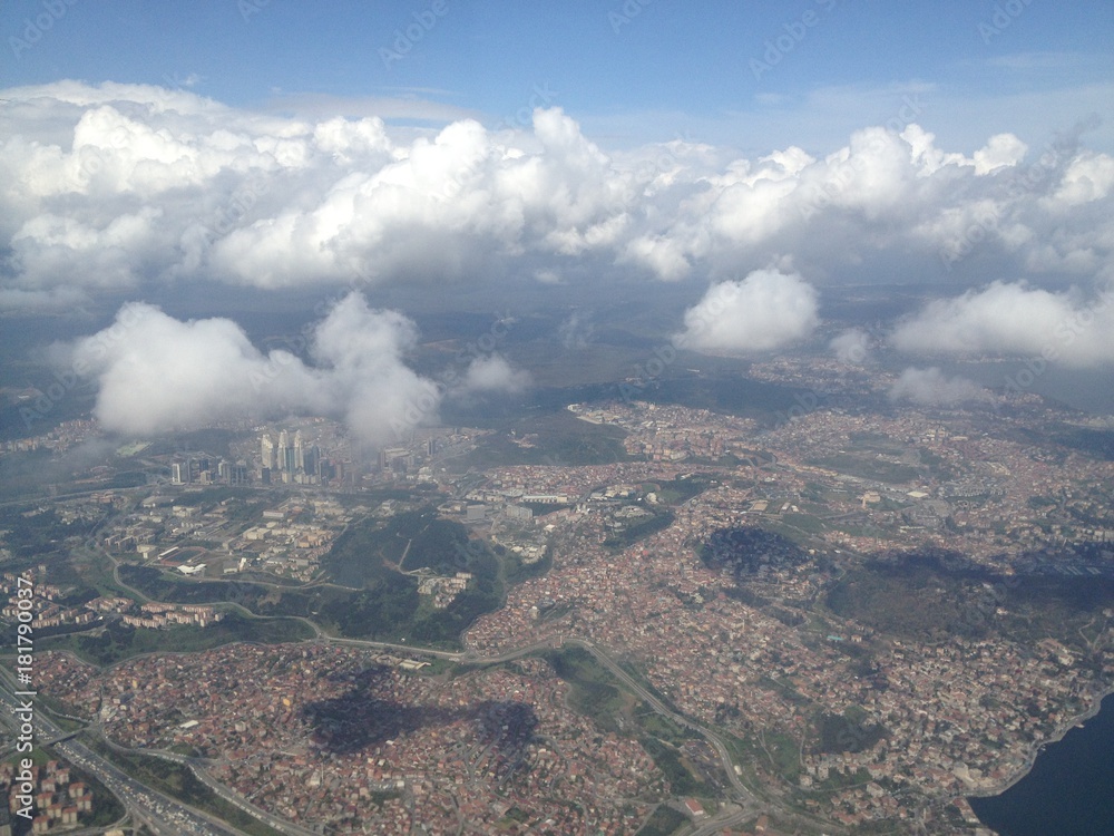 clouds above Turkey Istanbul travel leisure tourism touristic destinations sightseeng great views local lifestyle