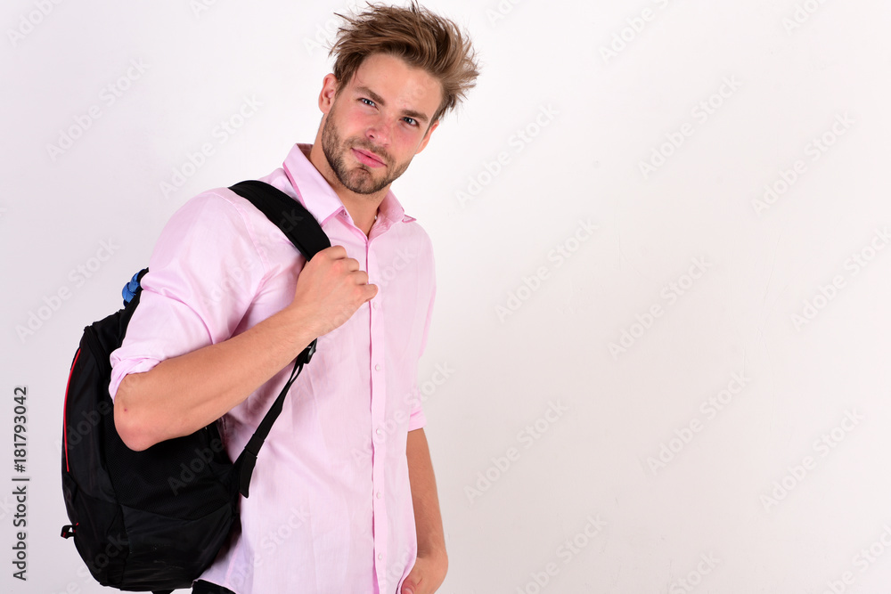 Student or highschooler goes to school or university. Student or highschooler goes to school or university.