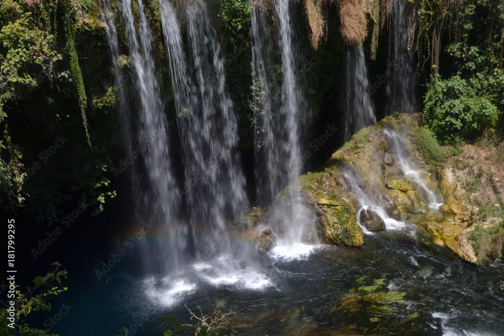 Fototapeta premium Turky, antalya waterfall