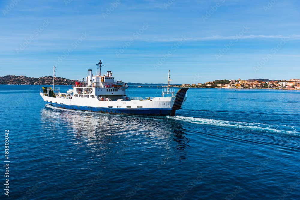 Ferry boat in Sardinia