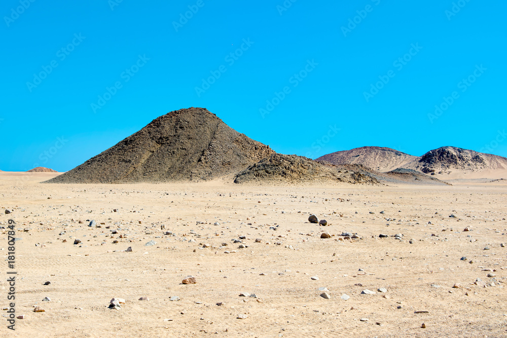 Landscape of the Arabian desert Landscape of the Arabian desert