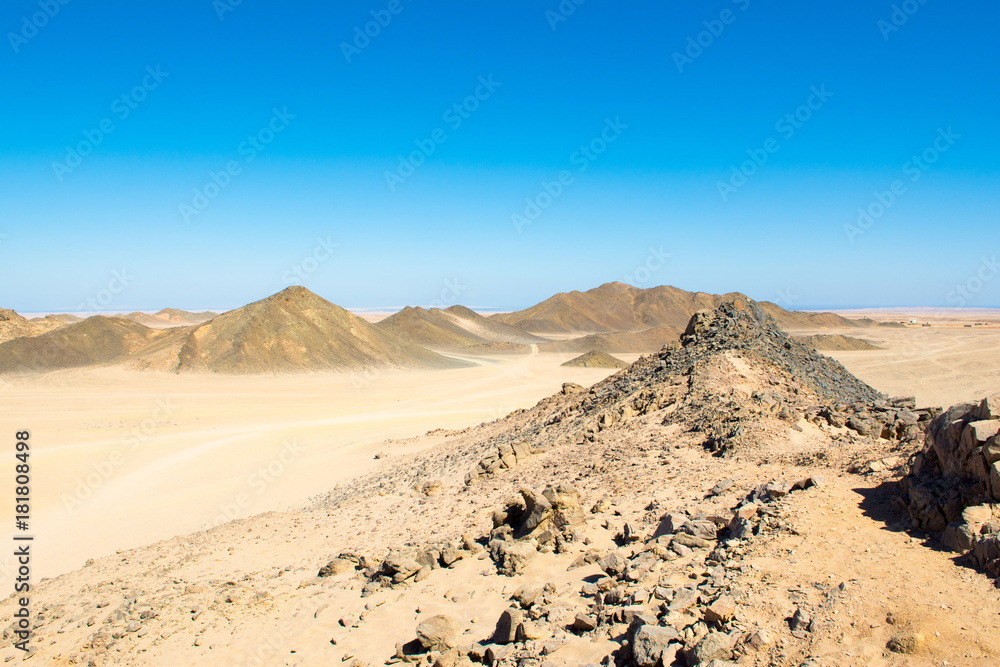 Landscape of the Arabian desert