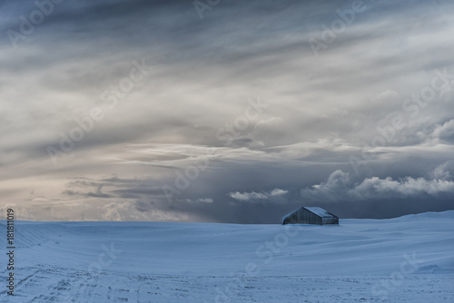 Icelandic Cottage in the Snow © SusanStripling