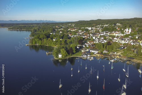 Lake Starnberg, Bavaria, Germany photo