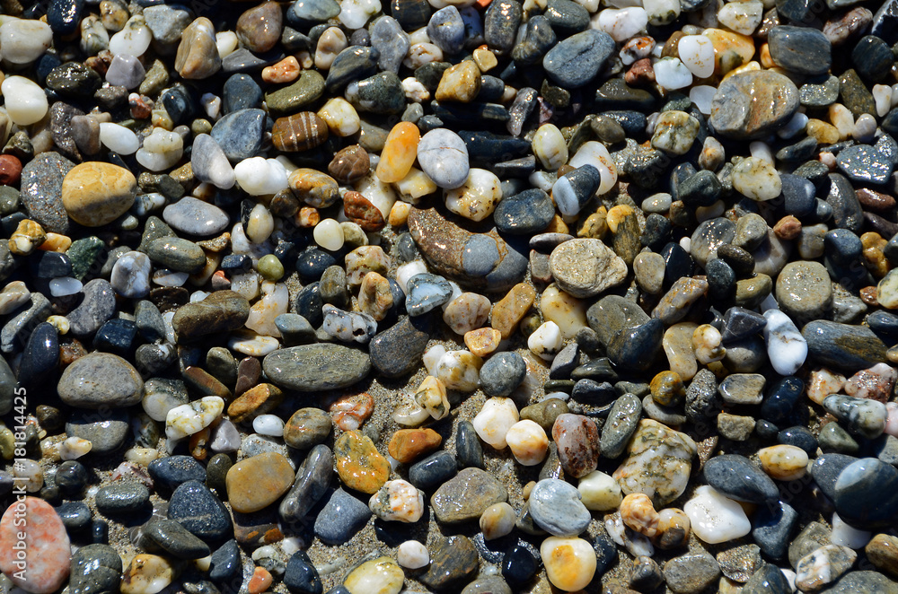 Kieselsteine am Meer Kieselsteine am Meer