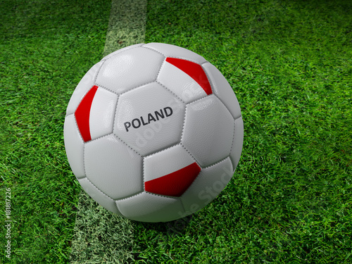 Poland soccer ball