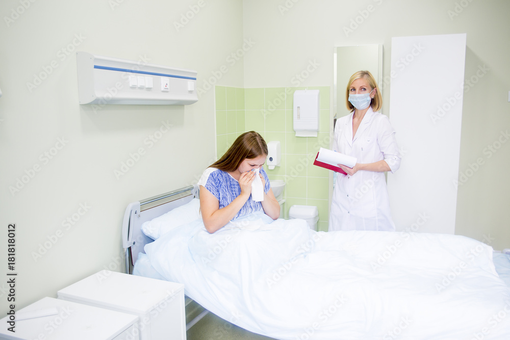 Patient with a doctor Patient with a doctor