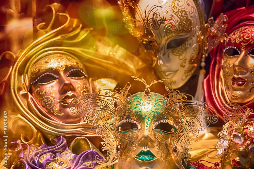 Traditional Venice mask - carnival symbol