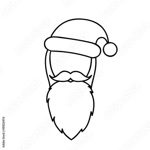 weihnachtsmann kopf zum ausmalen