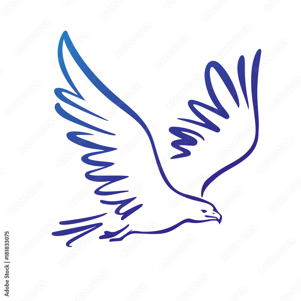 eagle icon illustration isolated vector sign symbol eagle icon illustration isolated vector sign symbol