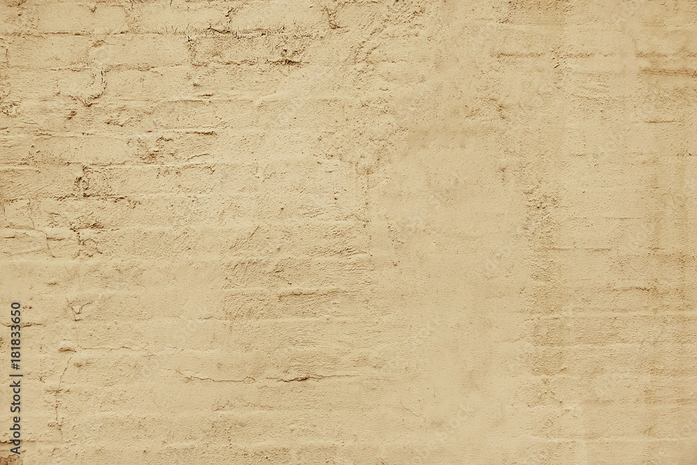 Old beige brick wall background texture Old beige brick wall background texture