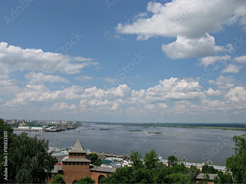 Oka and Volga rivers photo