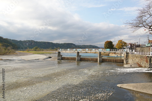 Hamura intake weir © khunta