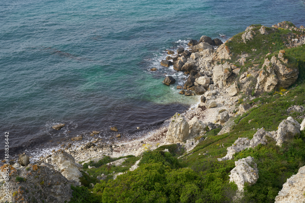 Fototapeta premium Mountain, sea, summer, nature, ocean, beauty