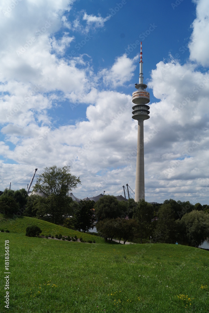 Obraz premium fernsehturm münchen