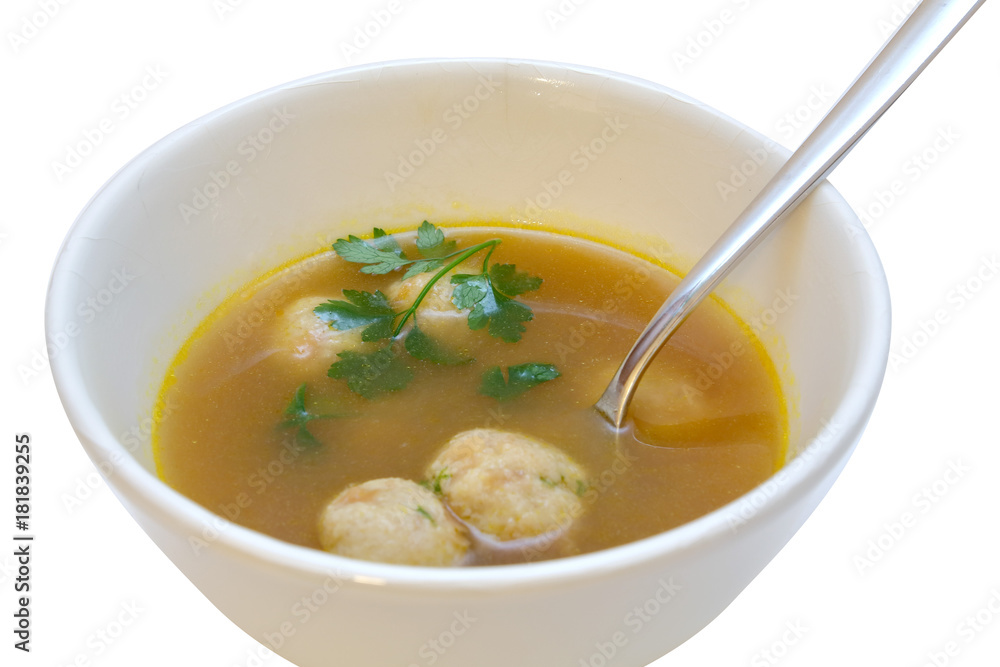 Markklößchen Suppe Markklößchen Suppe