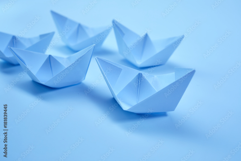 paper boats