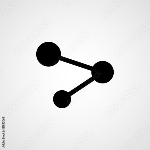 Network icon. Vector