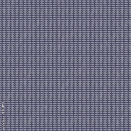 Vector blue knitted seamless background