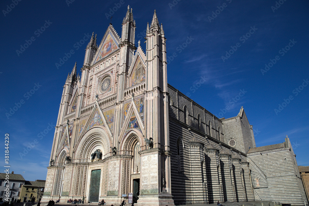 Duomo di Orvieto, Perugia, umbria, Italia.