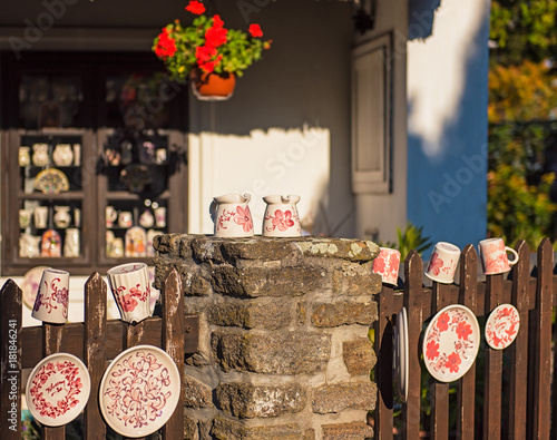 Nice painted ceramics in th...
