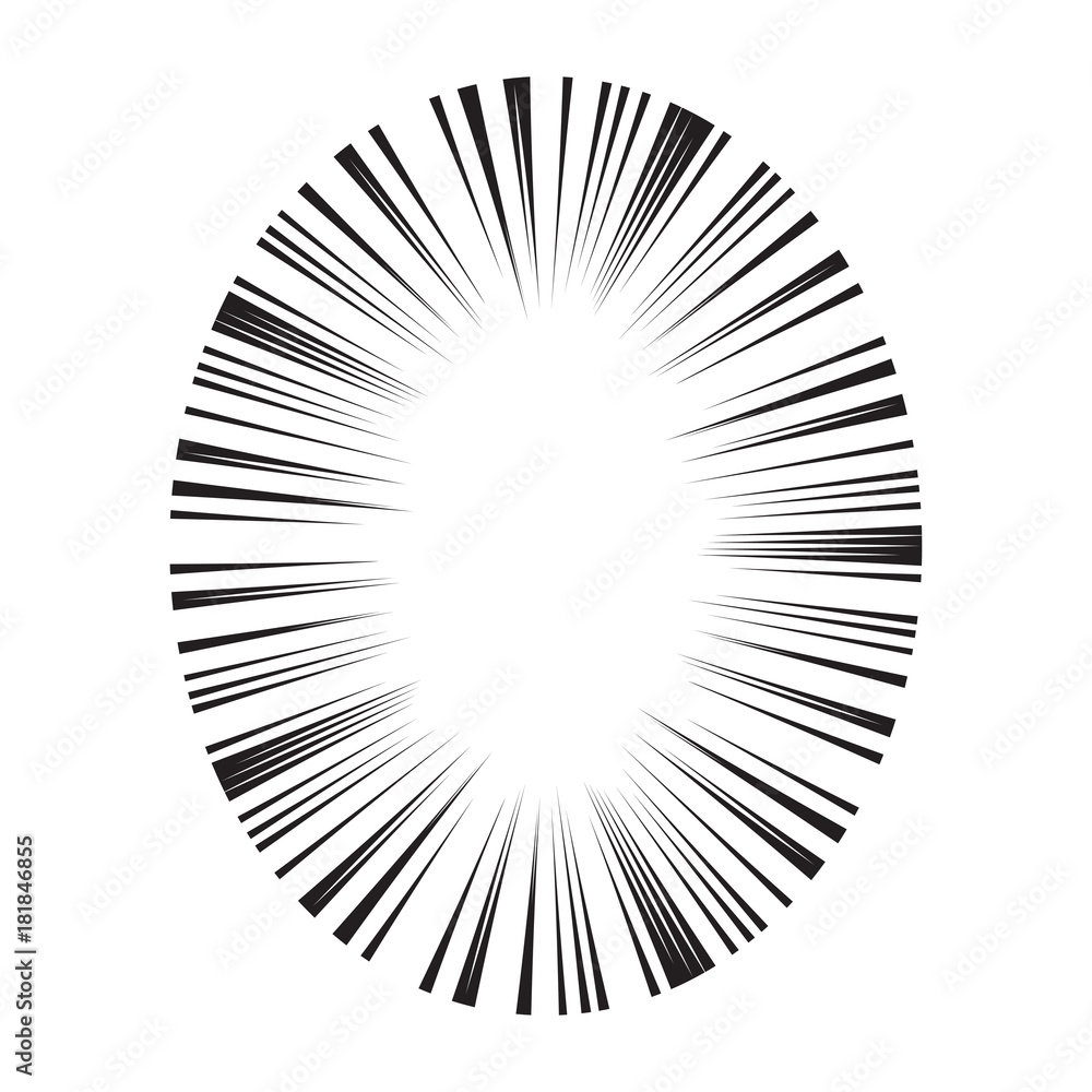 comic radial speed lines vector background wallpaper