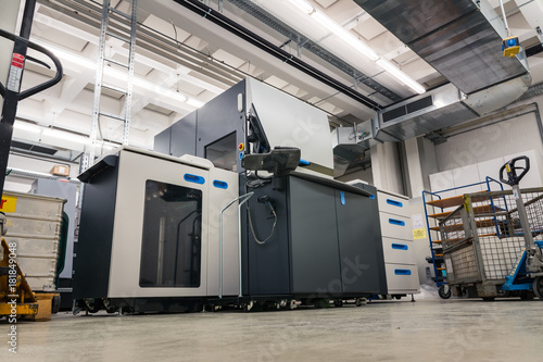 New Digital Printer Modern Technology Clean Printing Industry Print CMYK Toner Factory Nobody