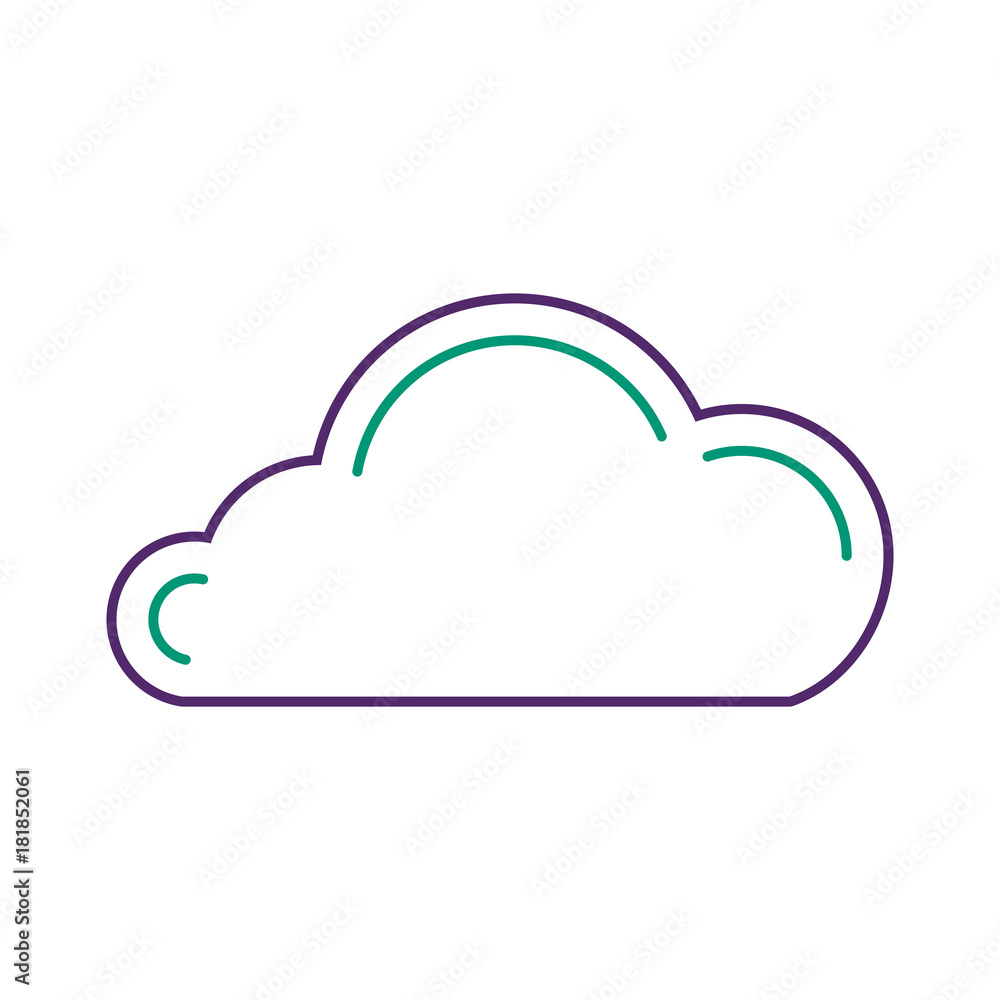 cloud technology data storage information vector illustration cloud technology data storage information vector illustration