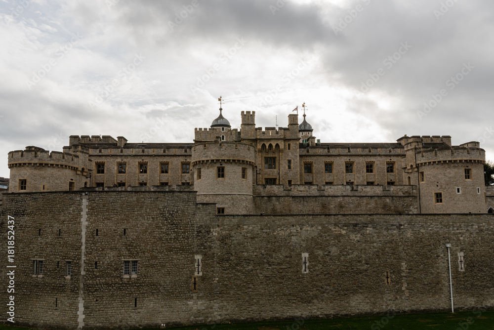 Tower of London in late October