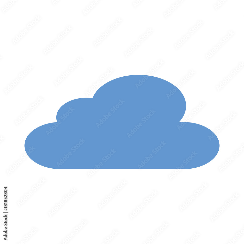 blue cloud sky climate design vector illustration blue cloud sky climate design vector illustration