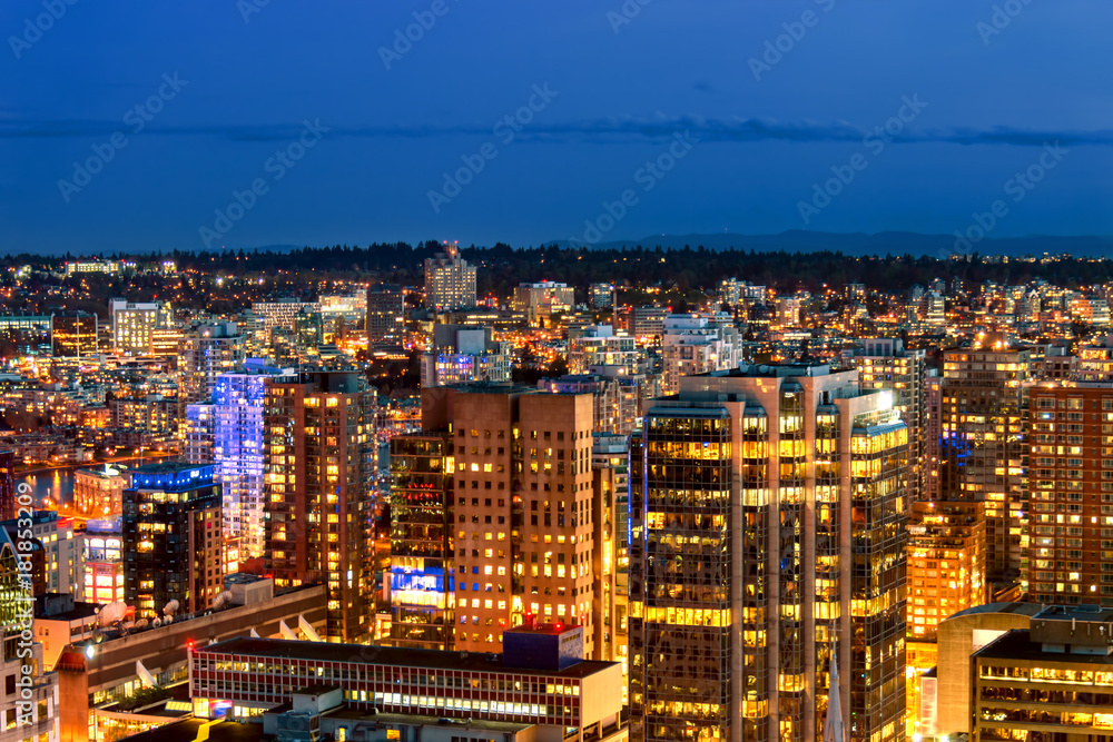 Shoot from above the beautiful night in metropolis Shoot from above the beautiful night in metropolis
